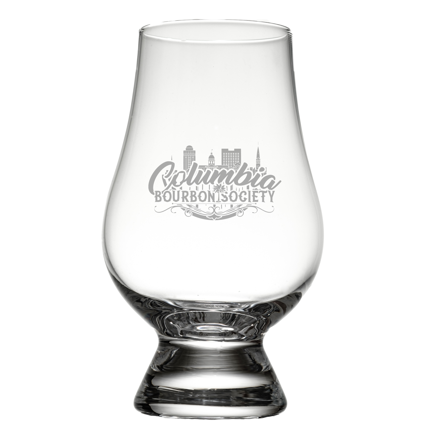 Columbia Bourbon Society Glencairn Glass