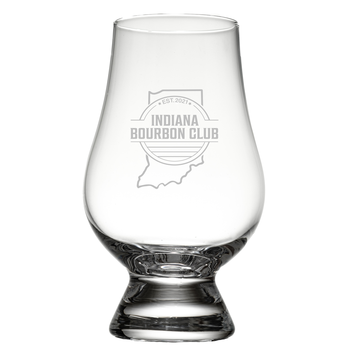 Indiana Bourbon Club Glencairn Glass