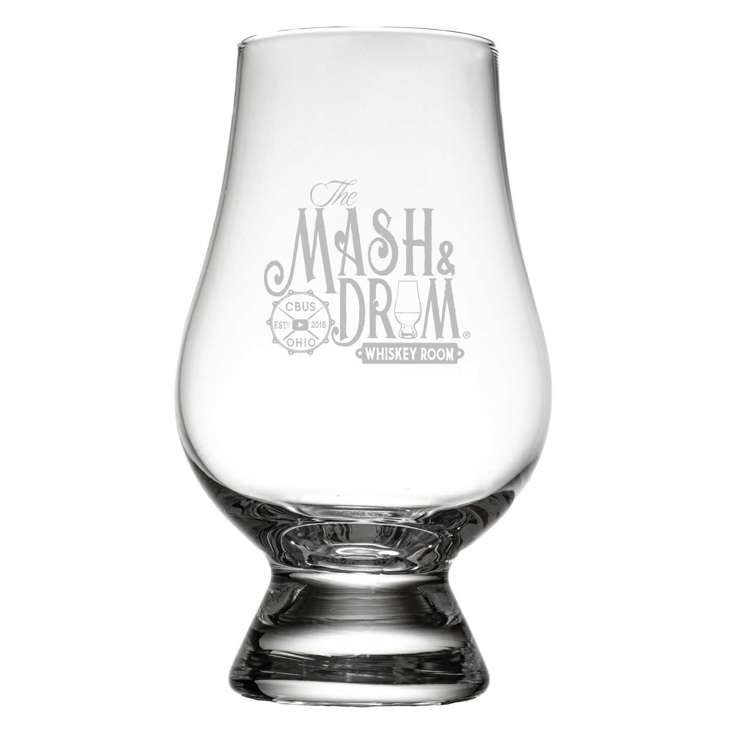 The Mash and Drum Glencairn Glass